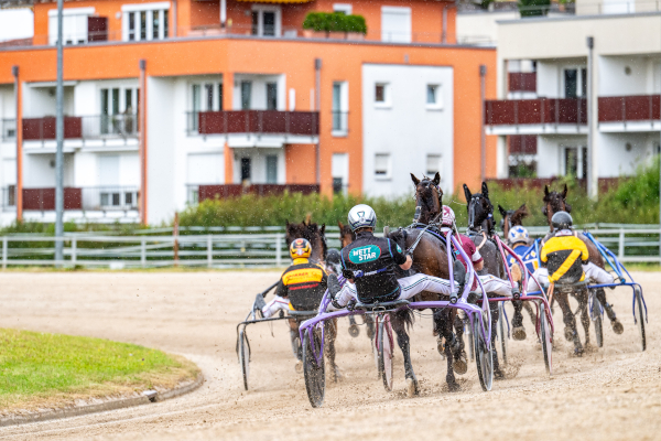 In diesem Jahr gibt es in Straubing wieder die Kombination von Pferderennen und Gäubodenvolksfest. Am Montag werden ab 11 Uhr fünf Rennen gestartet, ehe der Sturm auf den Volksfestplatz beginnt. (Foto: Armin Weigel)